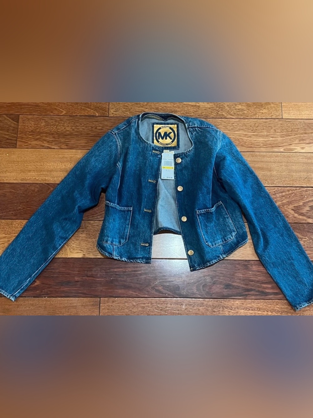 Michael Kors denim jacket, Women’s Size M, NWT